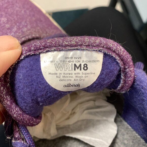 Allbirds Pink- Purple Wool Runner - Picture 4 of 6